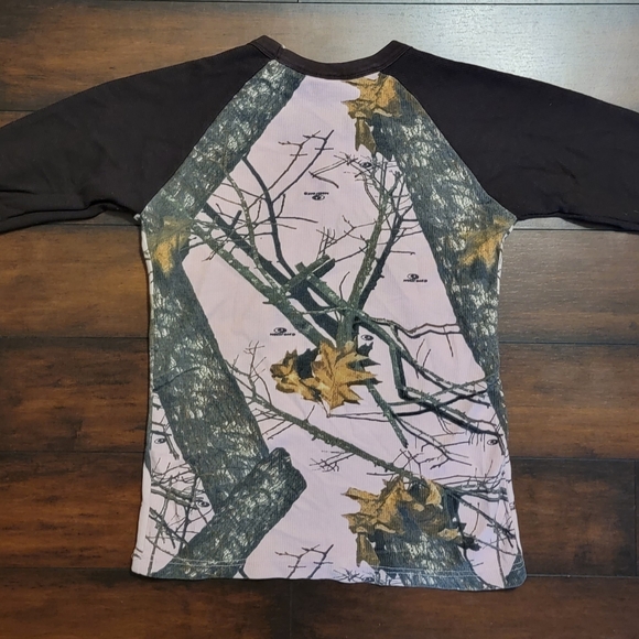 MOSSY OAK BREAK UP INFINITY YOUTH XL 14-16 LONG SLEEVE CAMO T-SHIRT - Picture 2 of 4